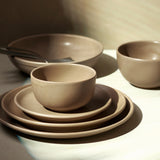 GRADES Ontbijtbord Beige (set van 2)