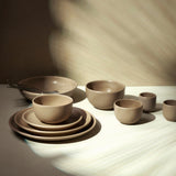 GRADES Dinerbord Beige (set van 2)