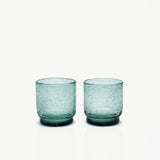 F2D Waterglas 38cl Groen Kolon (set van 2)