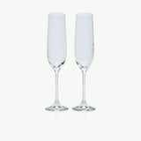 F2D Champagneglas 19cl Transparant Optic (set van 2)