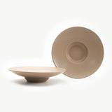 GRADES Bord Plat Beige (set van 2)