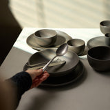 GRADES Pastabord Grey (set van 2)