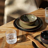 F2D Waterglas 22cl Transparant Crackle (set van 2)