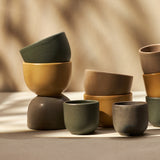 GRADES Koffiekop Yellow (set van 2)
