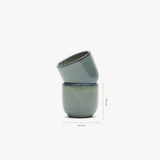 KAITØ Espressokop Slate Silk (set van 2)