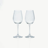 F2D Wijnglas Wit 35cl Transparant Optic (set van 2)