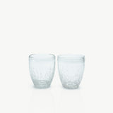 F2D Waterglas 25cl Transparant Crackle (set van 2)