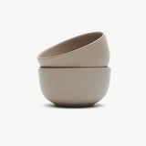 GRADES Kom Beige (set van 2)