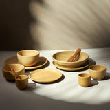 GRADES Tapasschaaltje Yellow (set van 2)