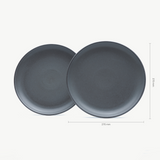 GRADES Dinerbord Grey (set van 2)