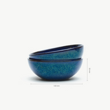 KAITØ Kom Indigo Blue (set van 2)