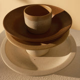 Koffiekop bruin Mento x Terroir by Tobias Camman (set van 2)