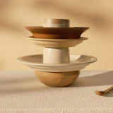 Koffiekop beige Mento x Terroir by Tobias Camman (set van 2)