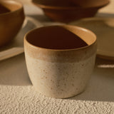 Koffiekop bruin Mento x Terroir by Tobias Camman (set van 2)